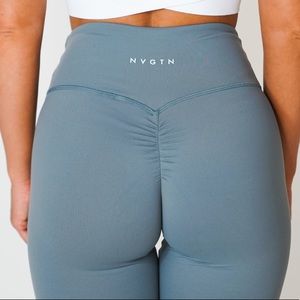 NVGTN scrunch grey leggings